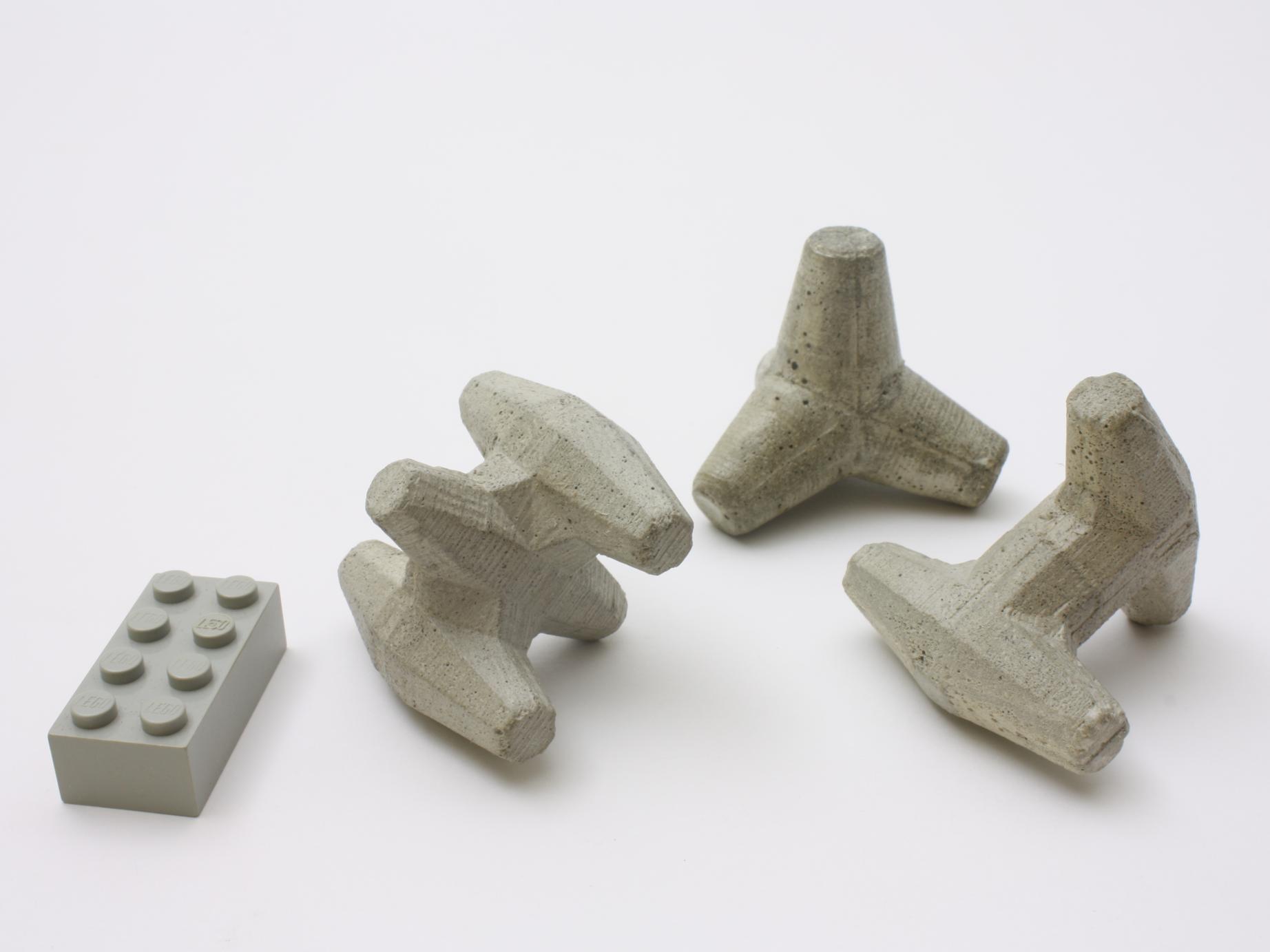 Concrete wave breakers