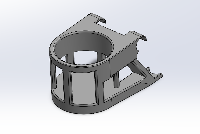 Cup holder for sportsman's warehouse padded club chair