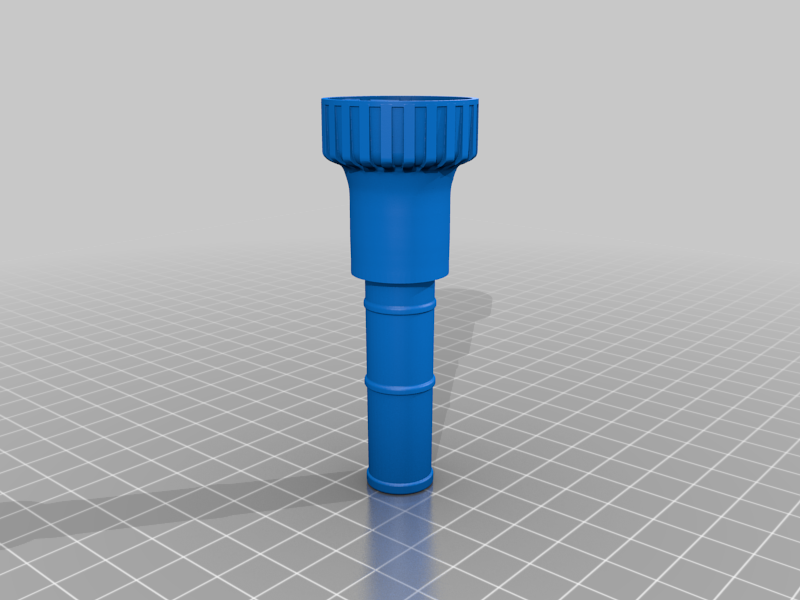 Water hose to PET bottle connection adapter