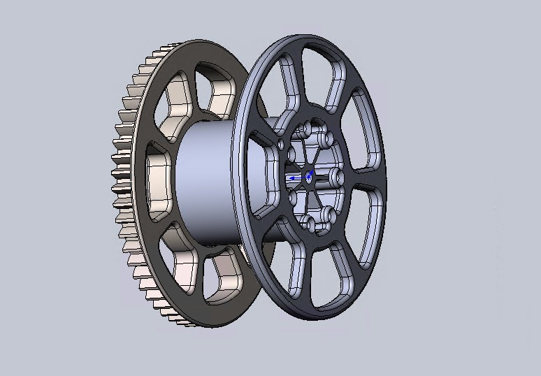 PetPull2 modified spool