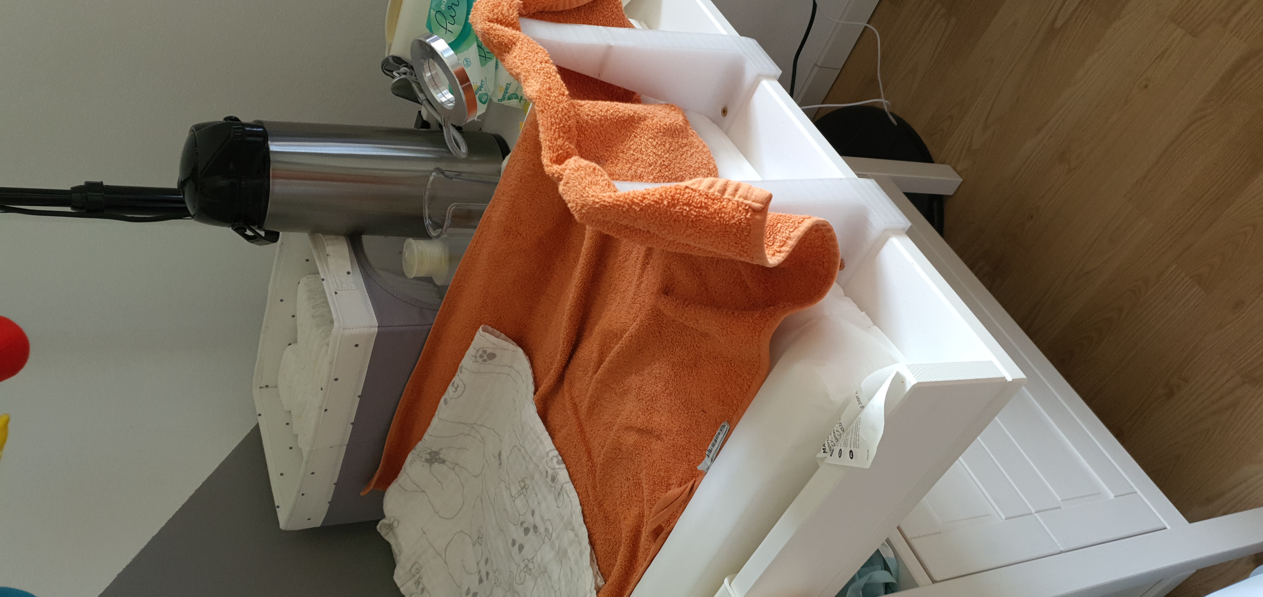 Ultimate Poop splash guard for Ikea changing table