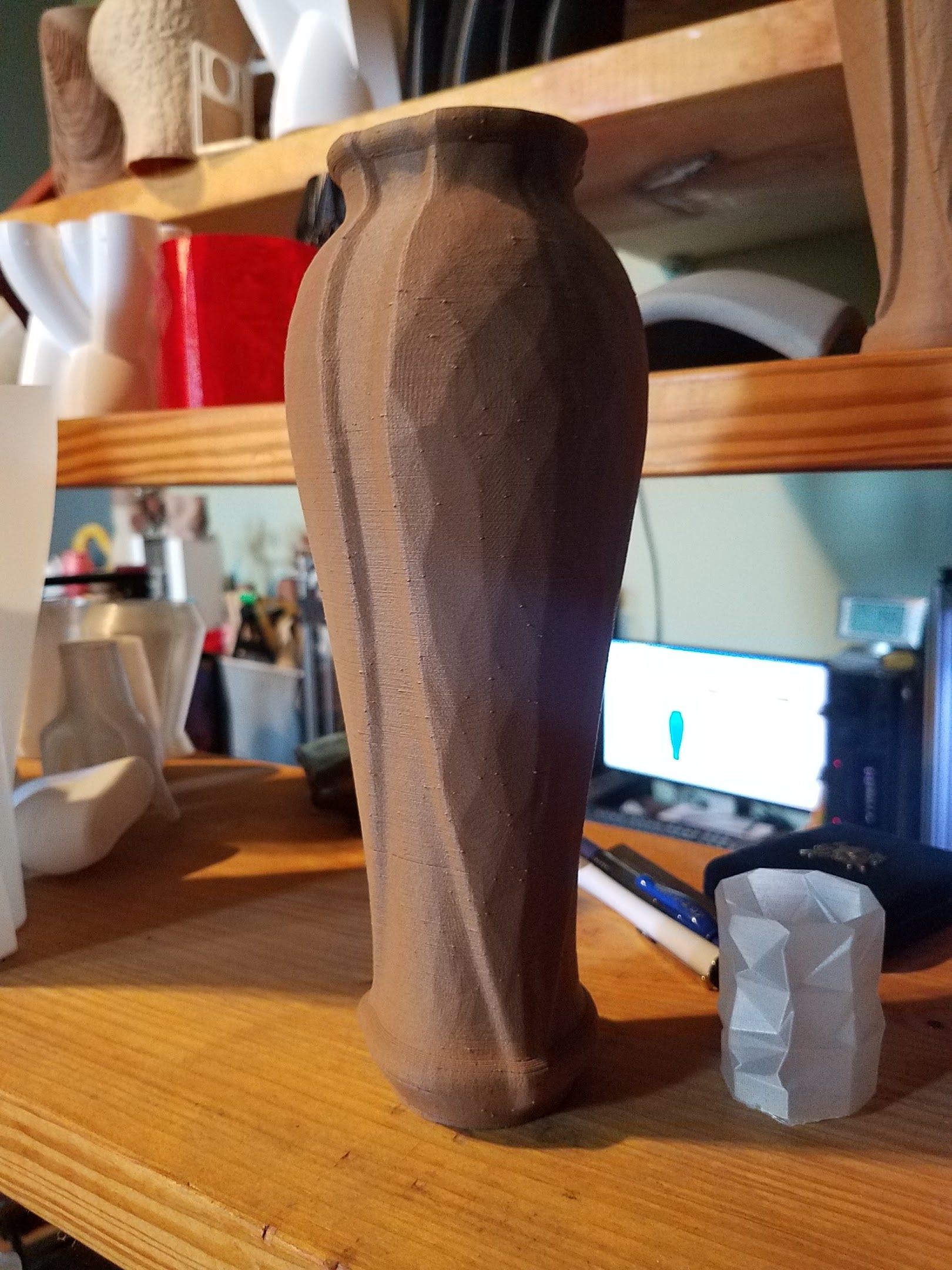 leaf vase