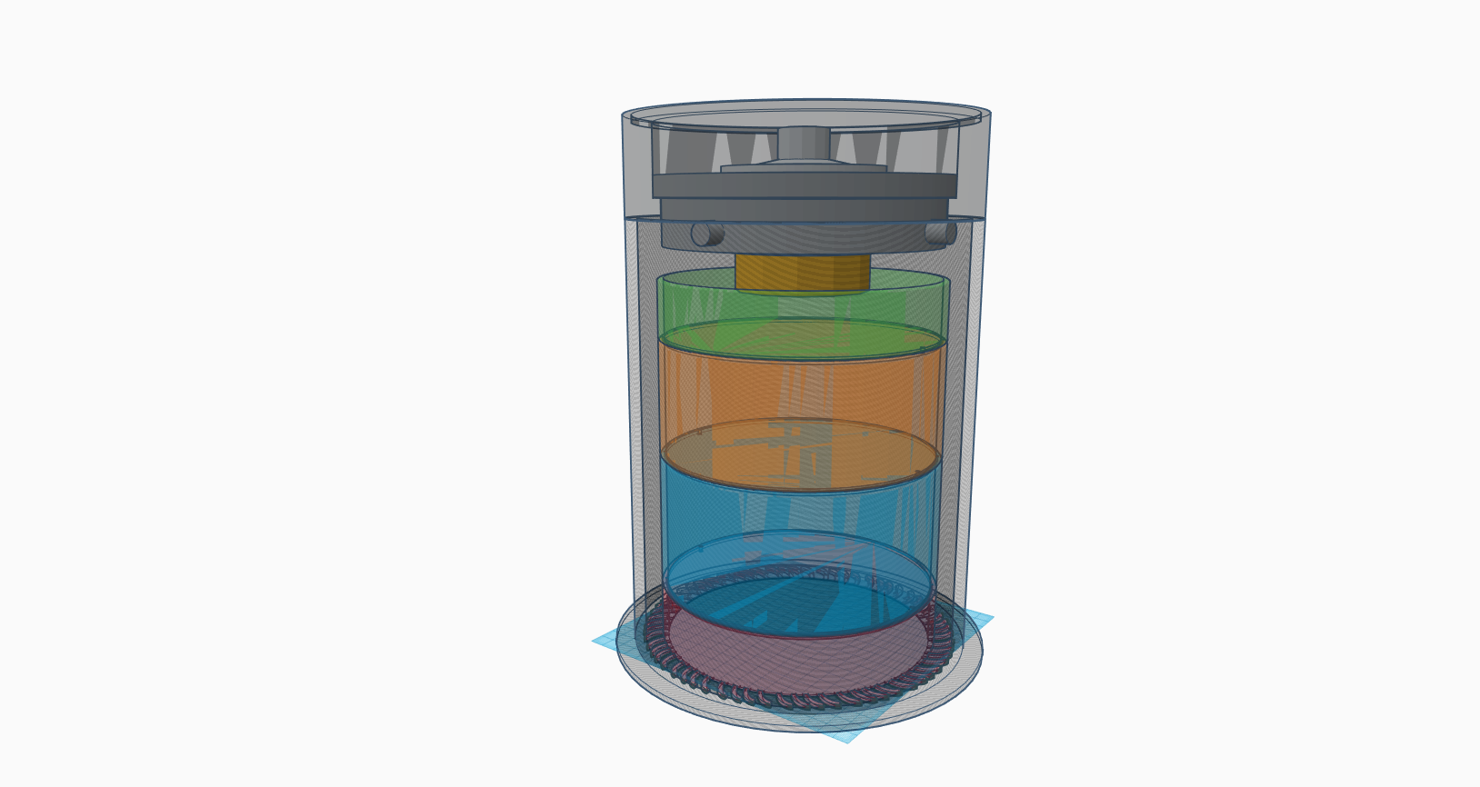 AMSEC STAR Round Door Safe Organizer