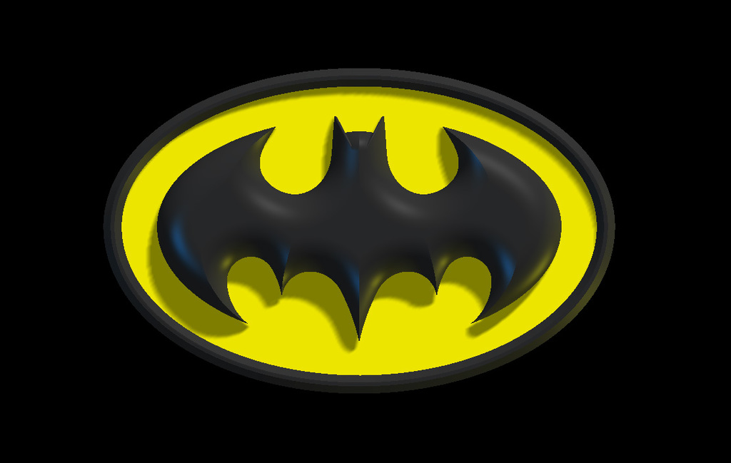 batman 3d logo