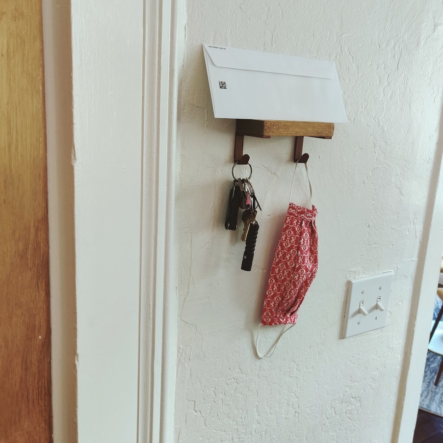 Key Hook/Shelf Bracket