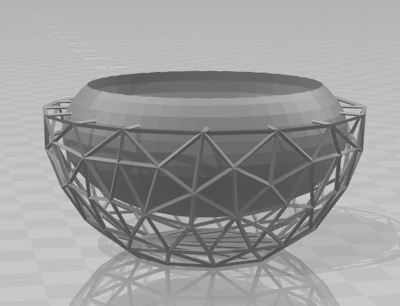 Wireframe Planter