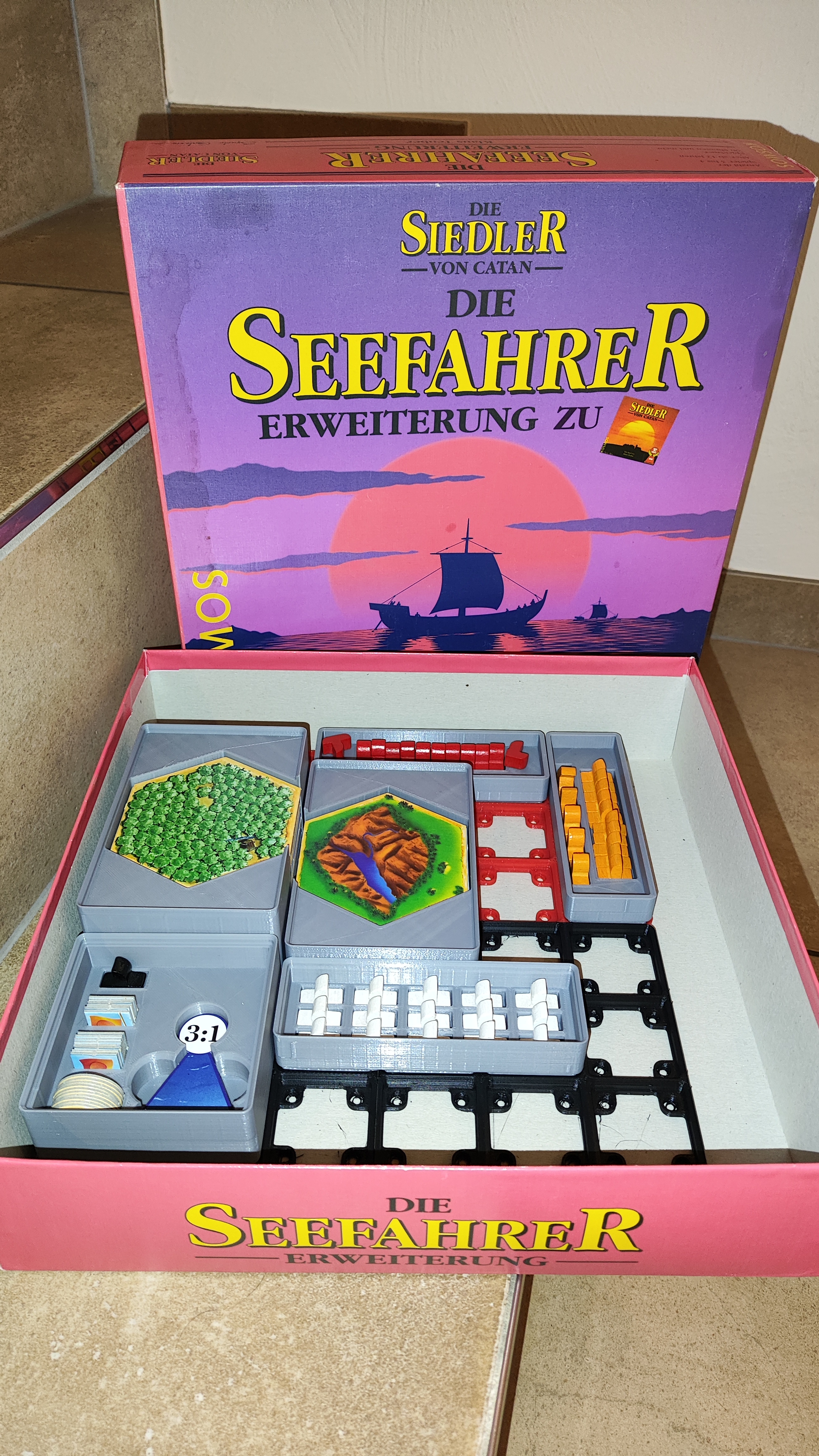 Die Siedler von Catan - Die Seefahrer / Catan: Seafarers - Material Organizer
