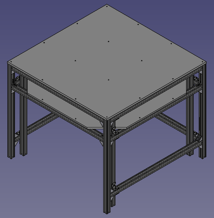 3D printer anti vibration table