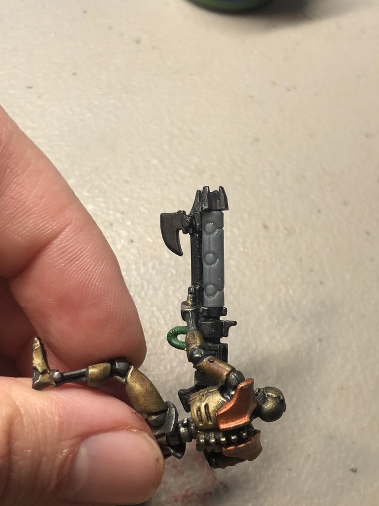 Necron green rod replacement