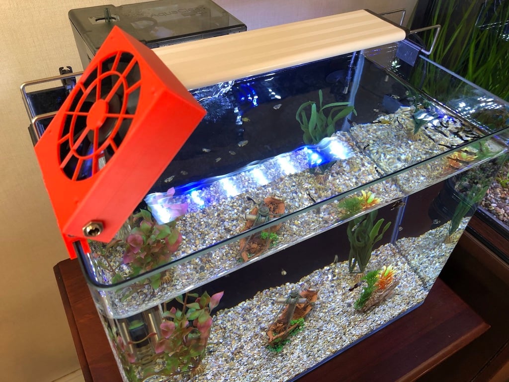 Cooling Fan for Aquarium using 80mm PC Fan