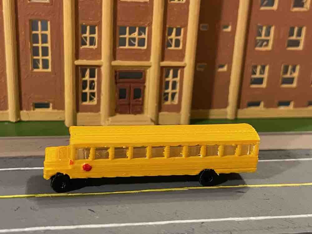 US School Bus (z-scale)