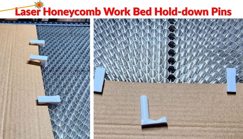 Hold Down Pin - Laser Bed Honeycomb