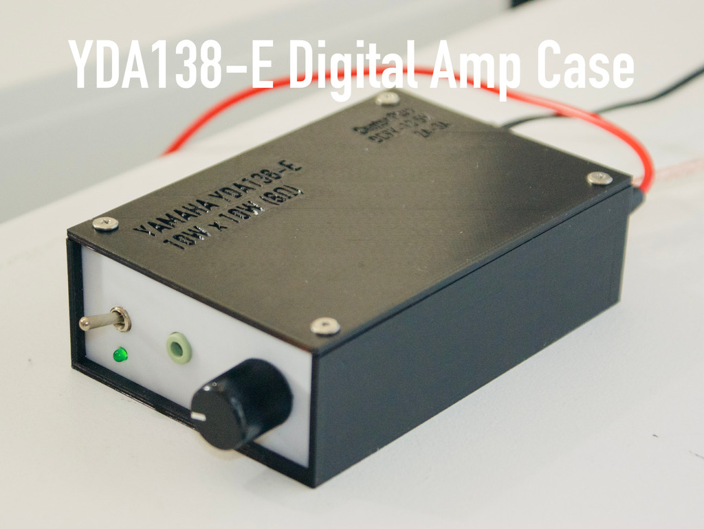 YAMAHA YDA138-E Digital Audio Amplifier Case