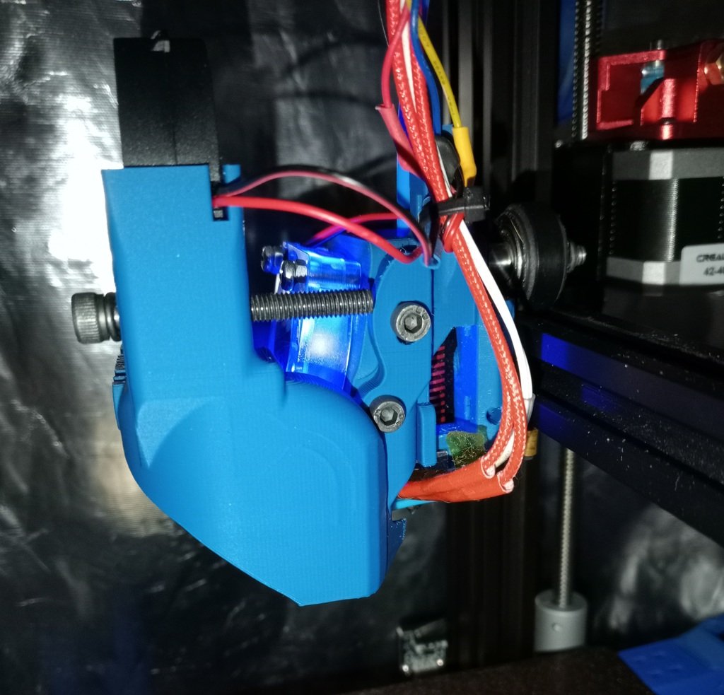 Blockhead Filament Cooling Turbo Fan Upgrade Enhanced Version by Blad3r for Ender 3 Pro