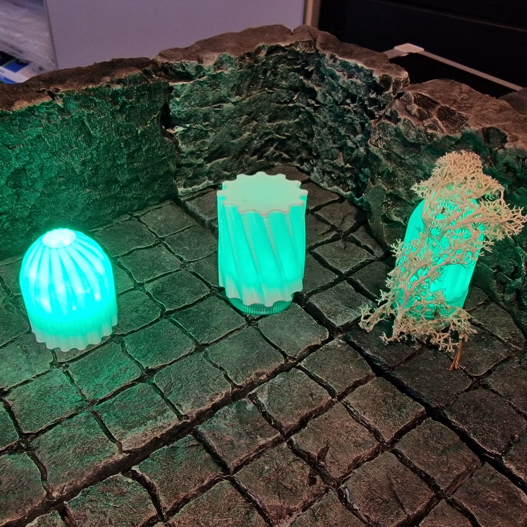 Remote Controlled LED Light for Tabletop RPG