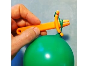Balloon knot tying Tool  / Luftballon Knoten Hilfe (support free !!)
