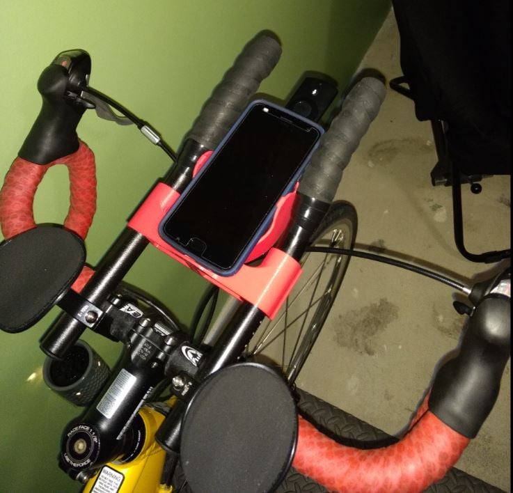 Aero Bar/Tri Bars (Phone Mount-Semi universal)