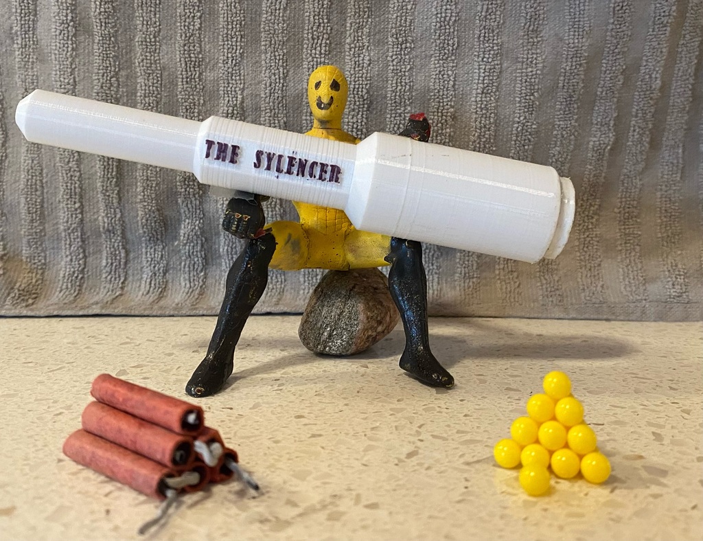 "THE SYLENCER" Firecracker Cannon