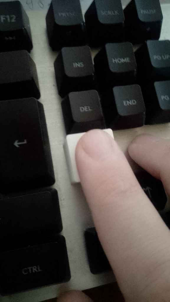Keyboard Finger rest - Customizable