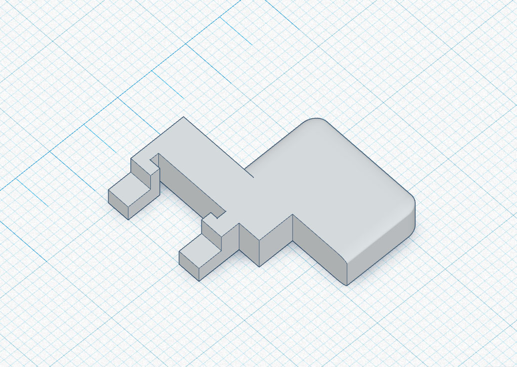 Amiga 500 Floppy Button for Samsung SFD-321B