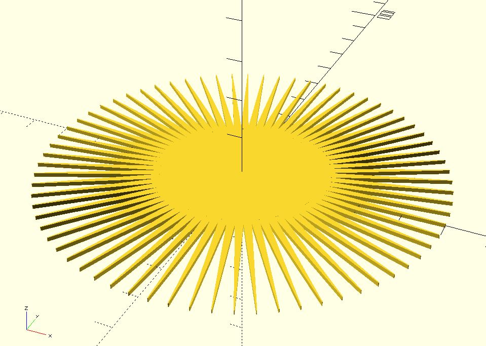 2D Star generator and extruder