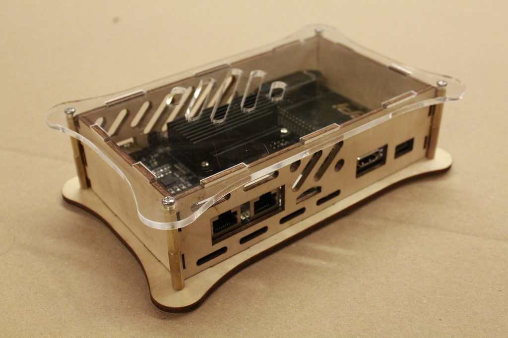 OpenLaserCase for 52pi CM4 Router Board