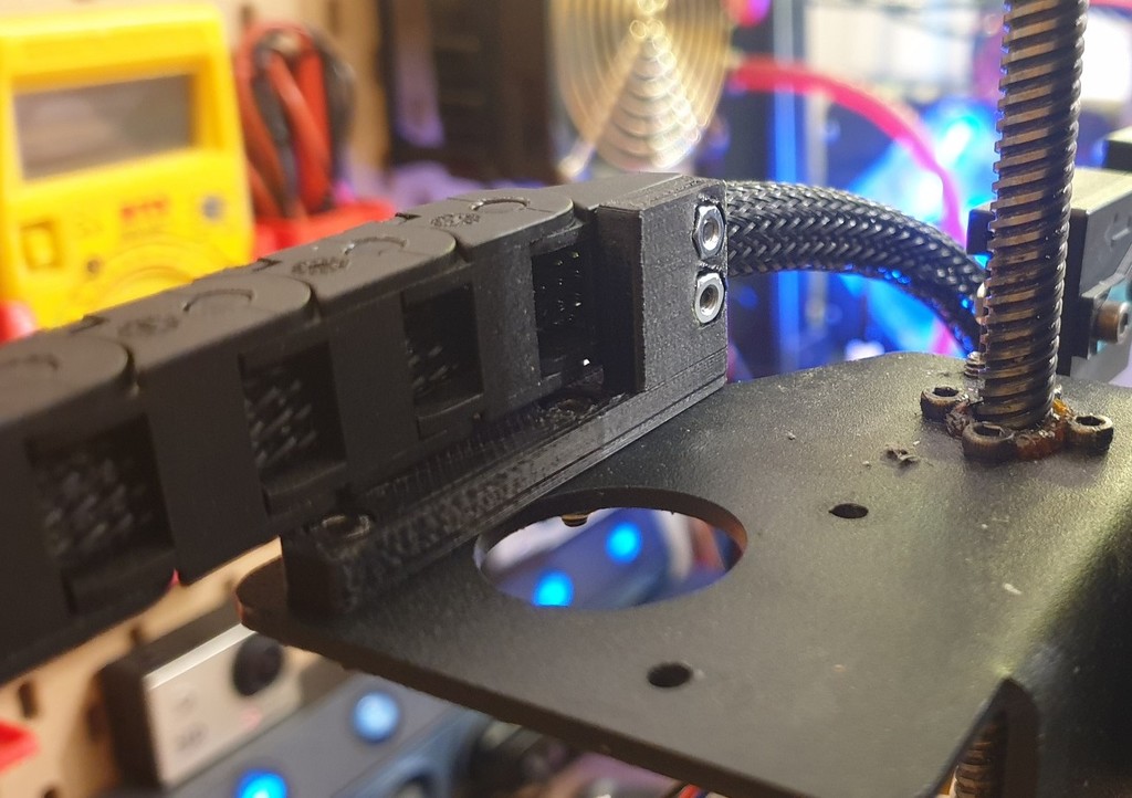 Anycubic Chiron X-Axis Cable Chain Nema17-Mount (direct drive mod)