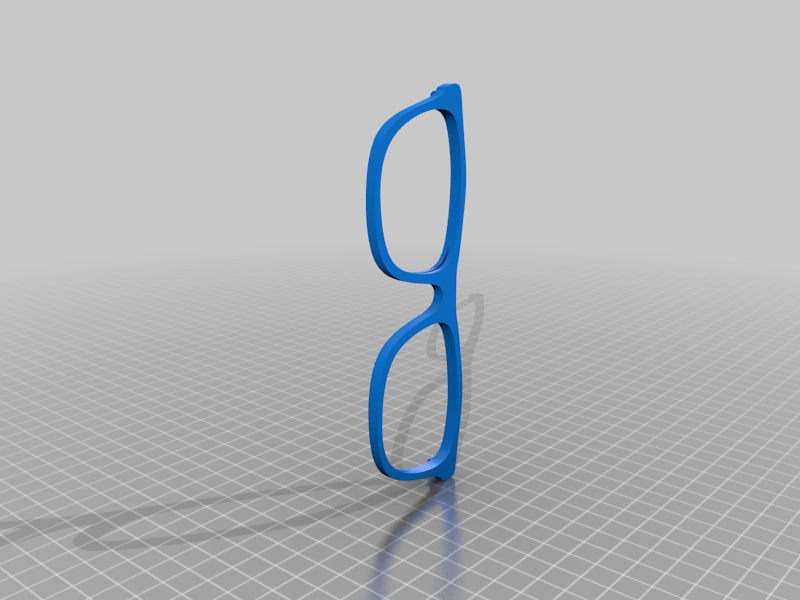 3D printed eyeglasses