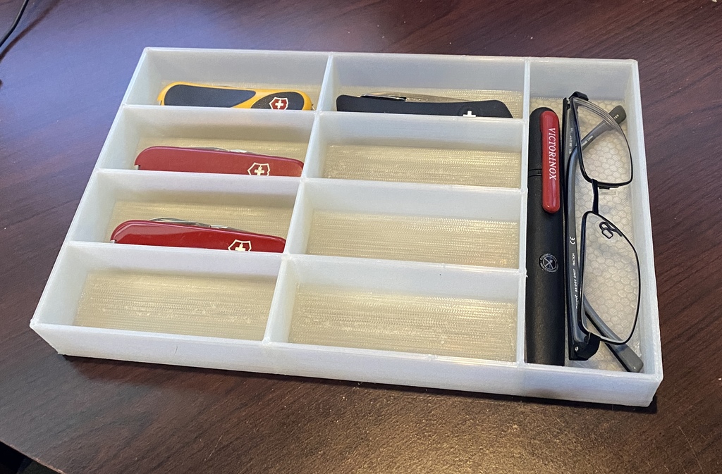 Swiss Pocket Knife Organizer Box