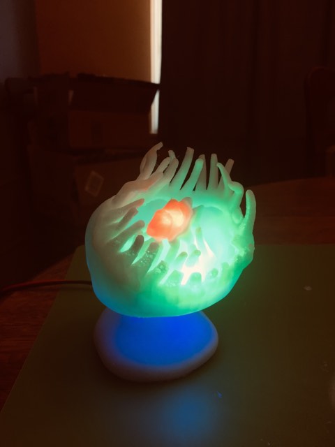 Sea Anemone and Clown Fish Nightlight