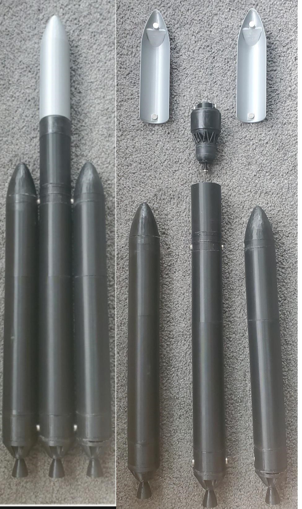 delta IV heavy magnet model (use 200%size)