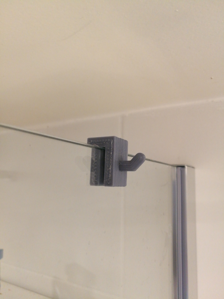 SUPPORT pour raclette de douche