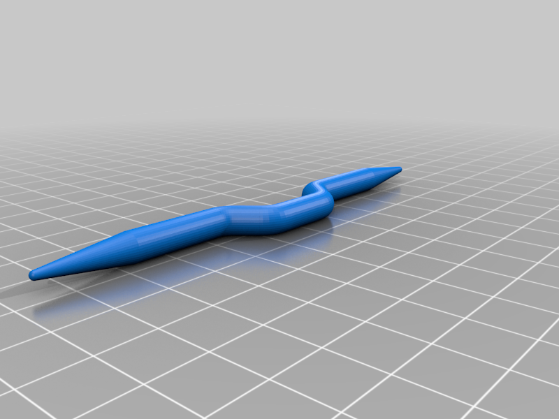 Cable needle for knitting