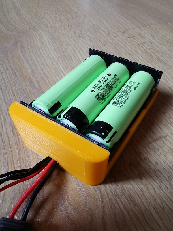 18650 3s battery pack holder cover