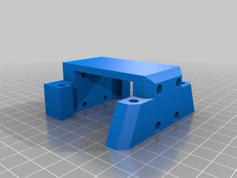 Hotend holder for linear rails X axis for ender 6