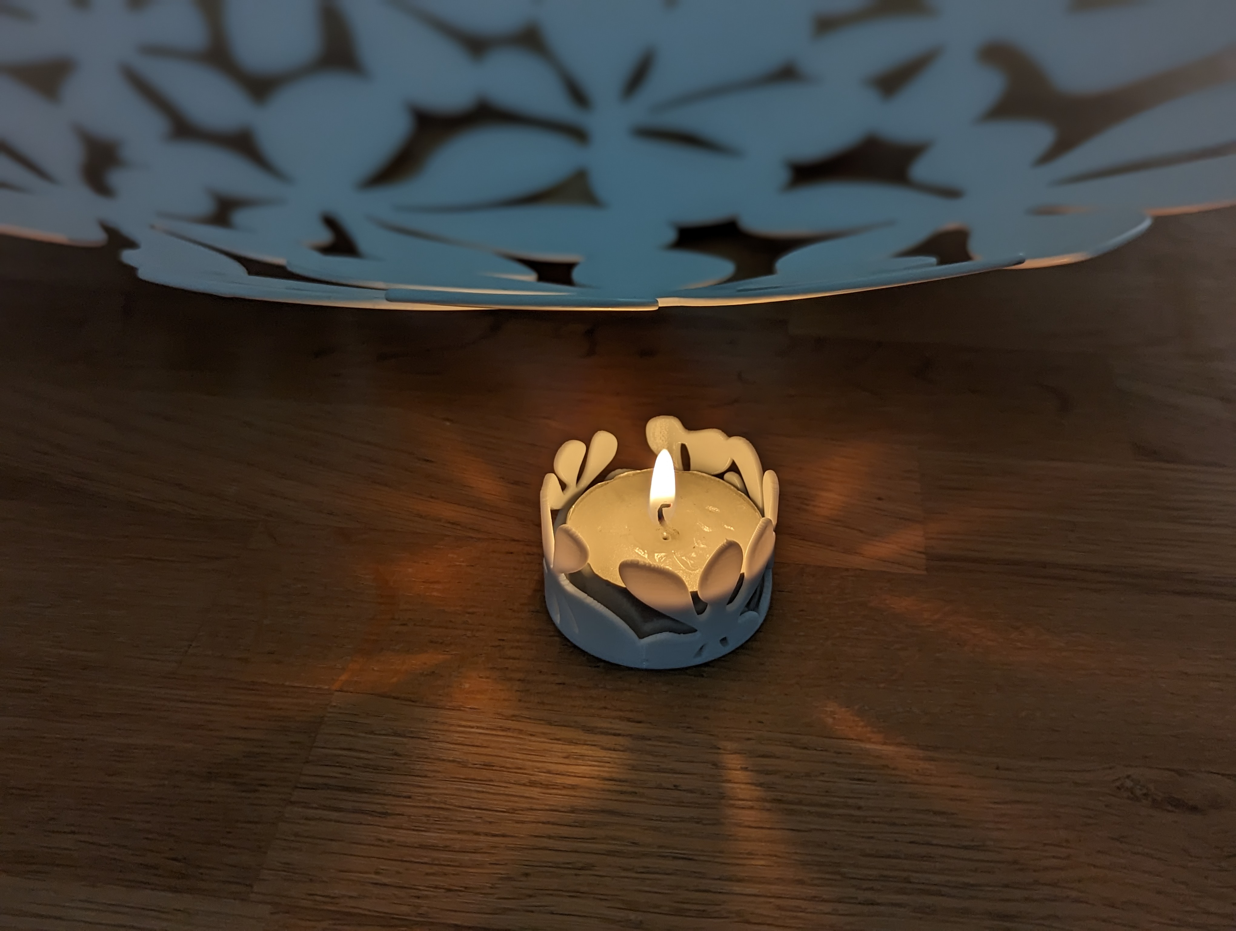 Flower Tea Light Holder