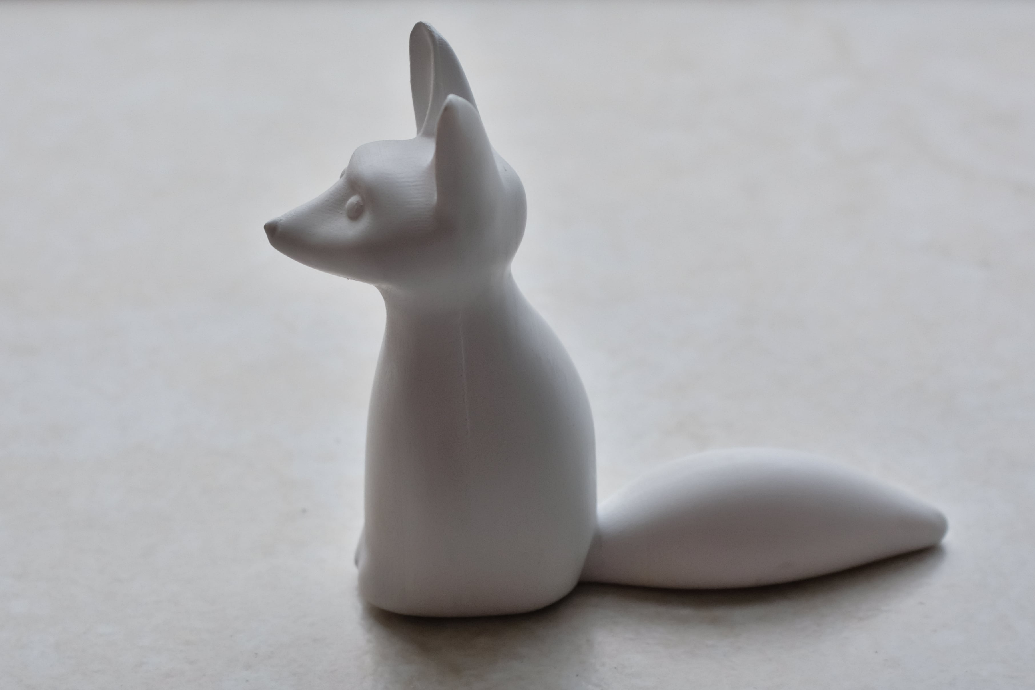 Sitting Fox
