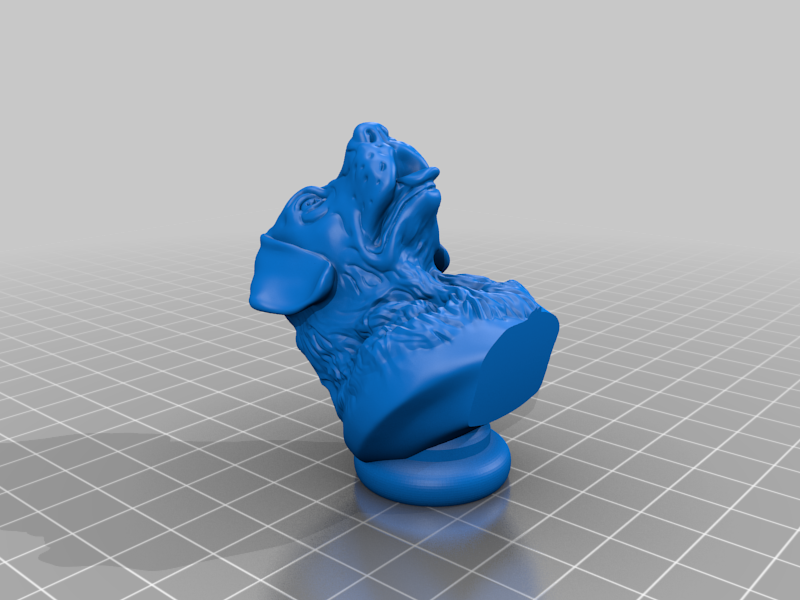 Dog Head Cabinet Knob