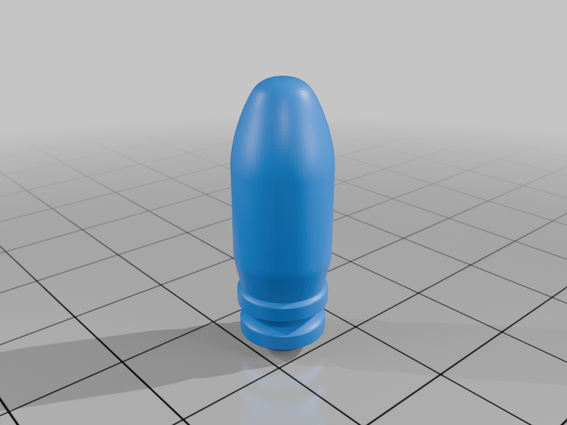 9mm Projectile Insert glue version