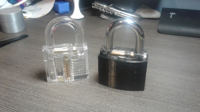 Clear Lock Cover