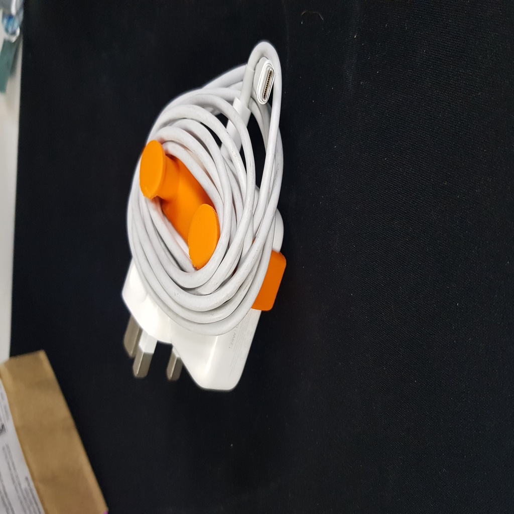 Apple charger cable management 