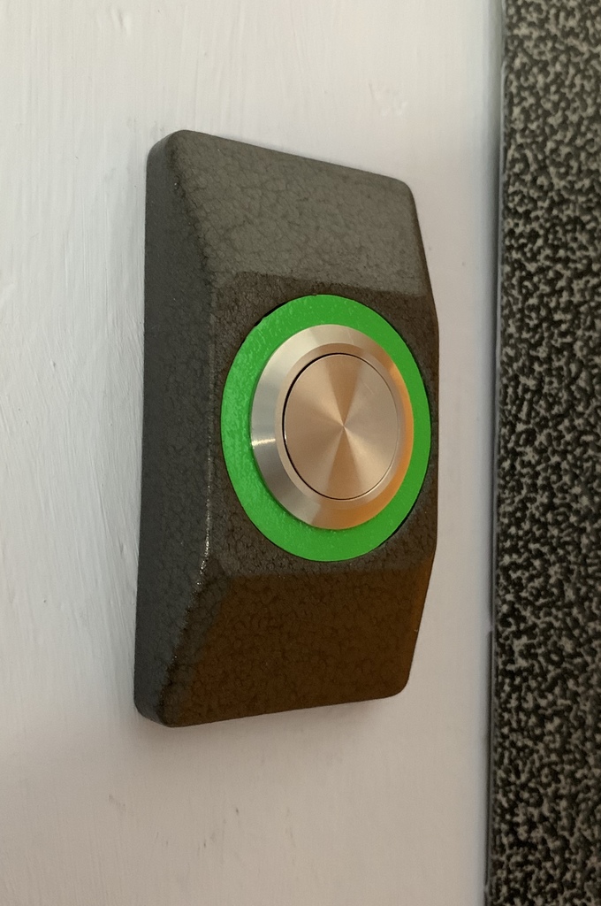 Doorbell button housing