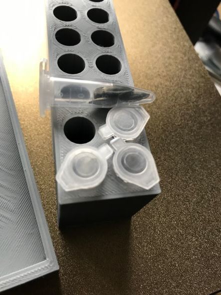 Seed Holder (Pipette case) 3D model