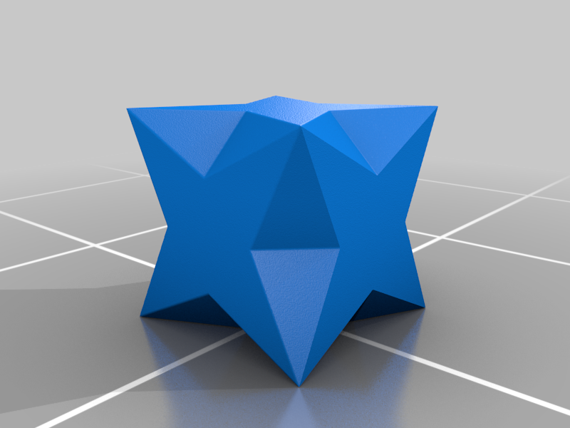 115. Cube Platonic Solid Geometric Planter Pot - V8 - Haruko (Inches)