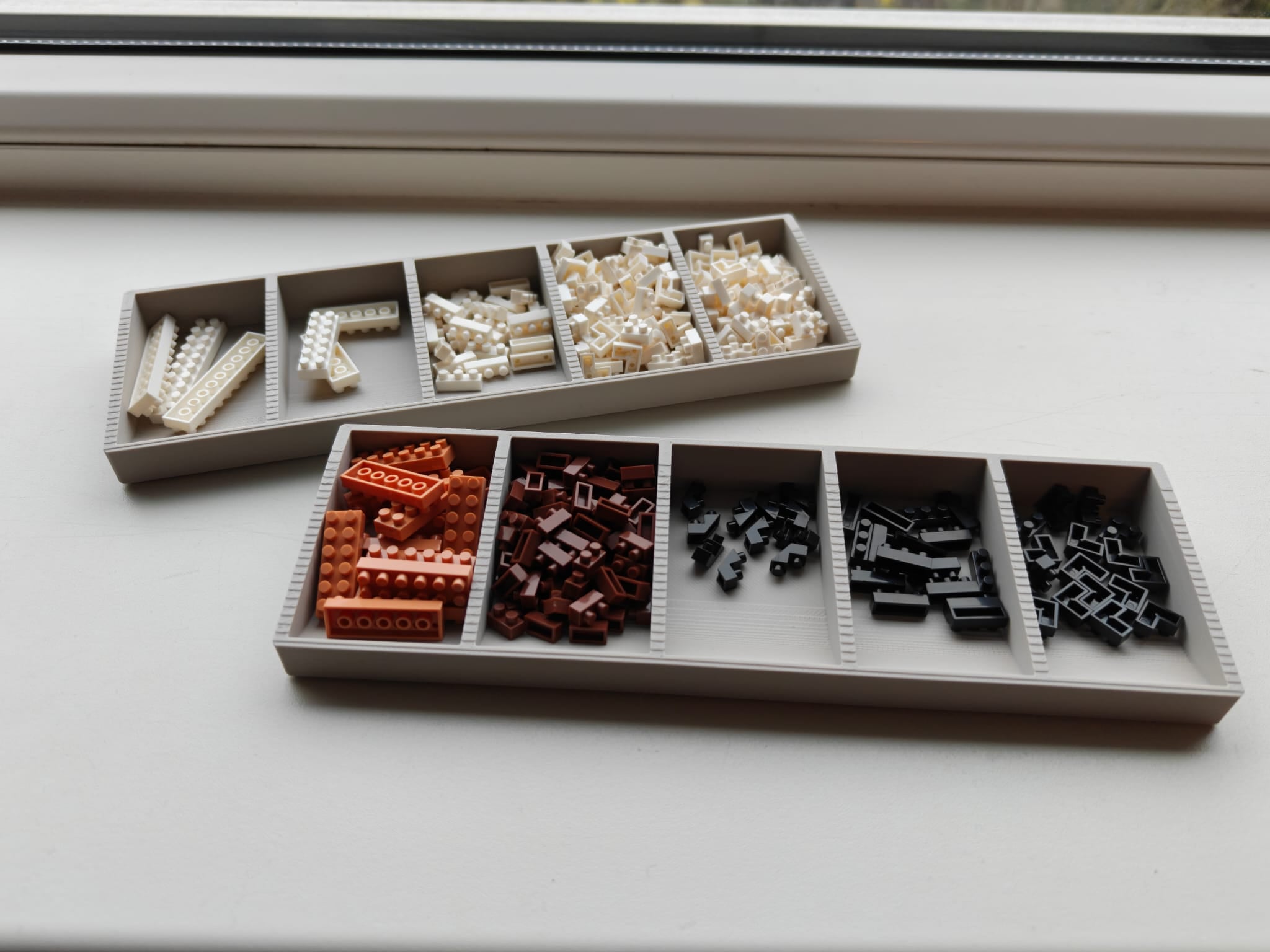 Sorting tray for nanoblock/diamondblocks