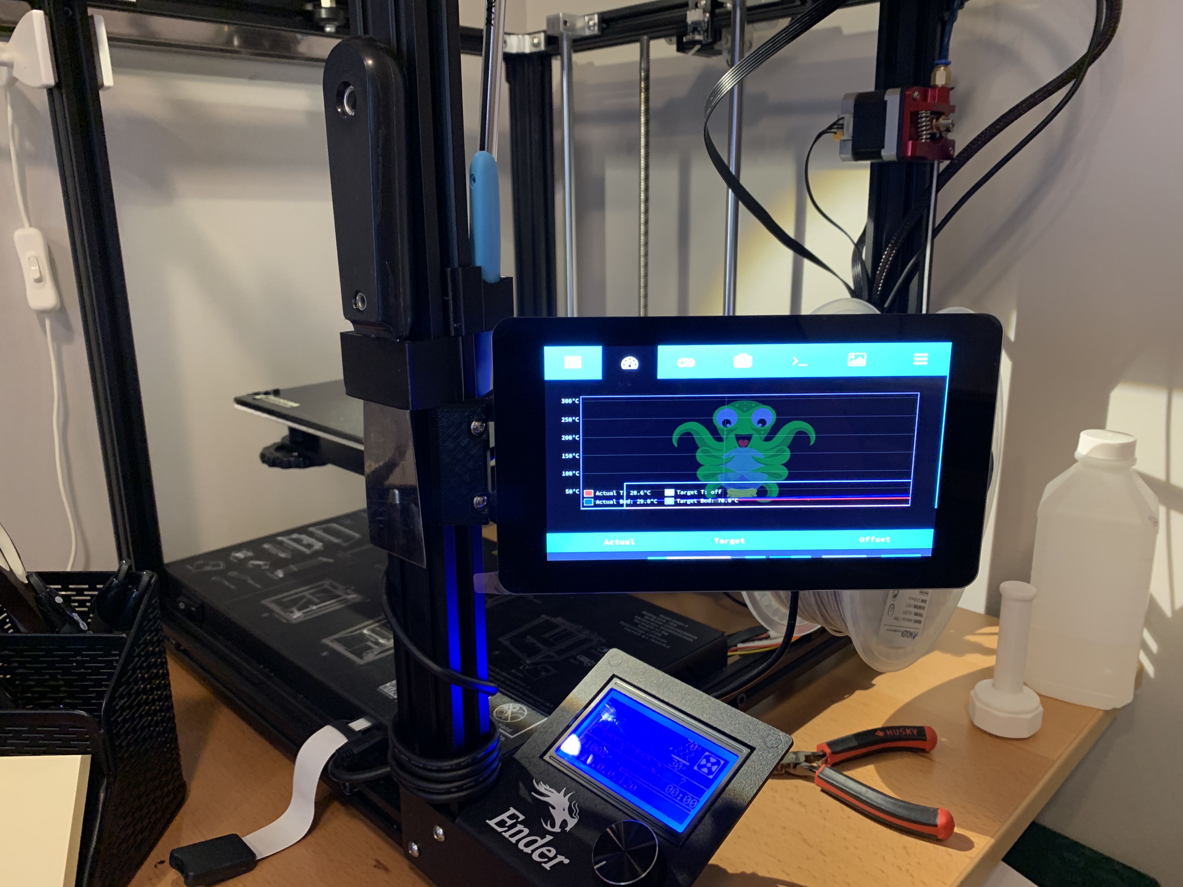 Raspberry Pi & Touchscreen Screen Mount