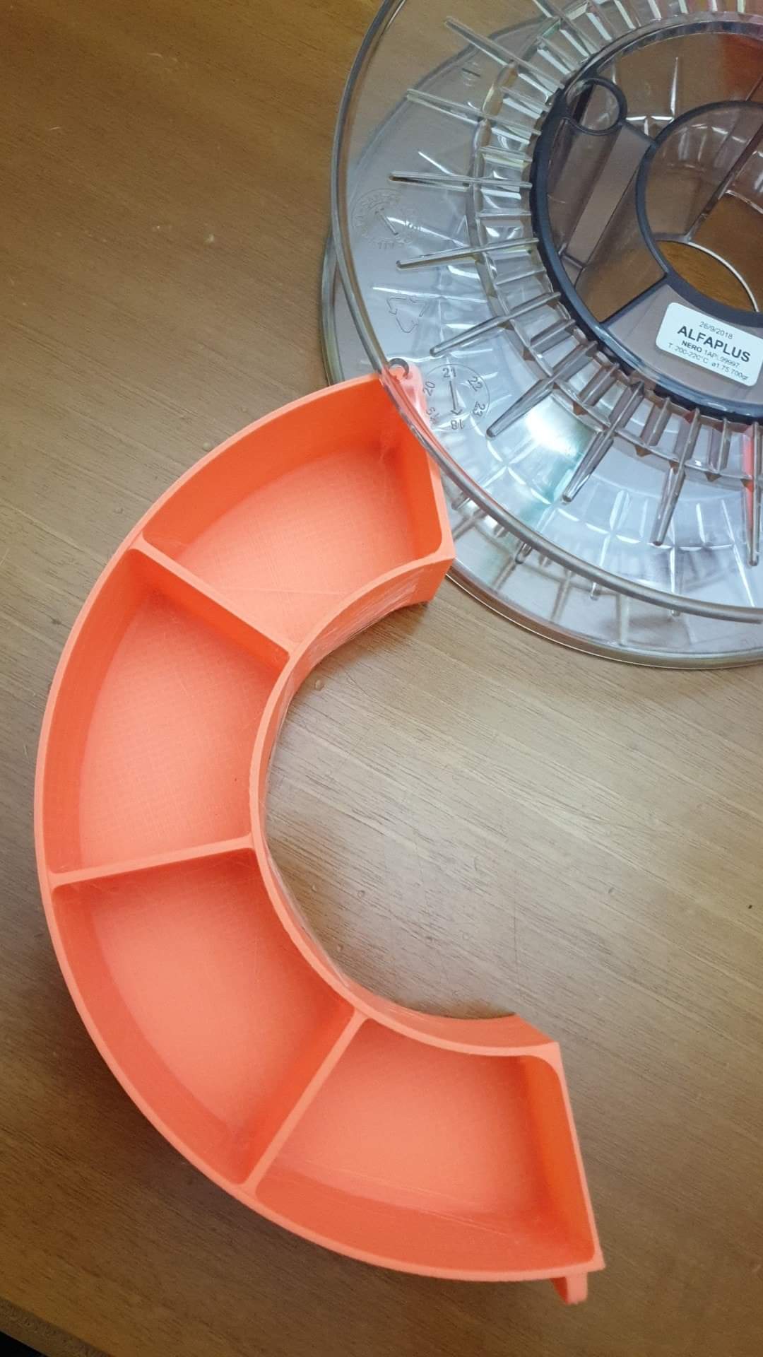 Contenitore bobina filo pla