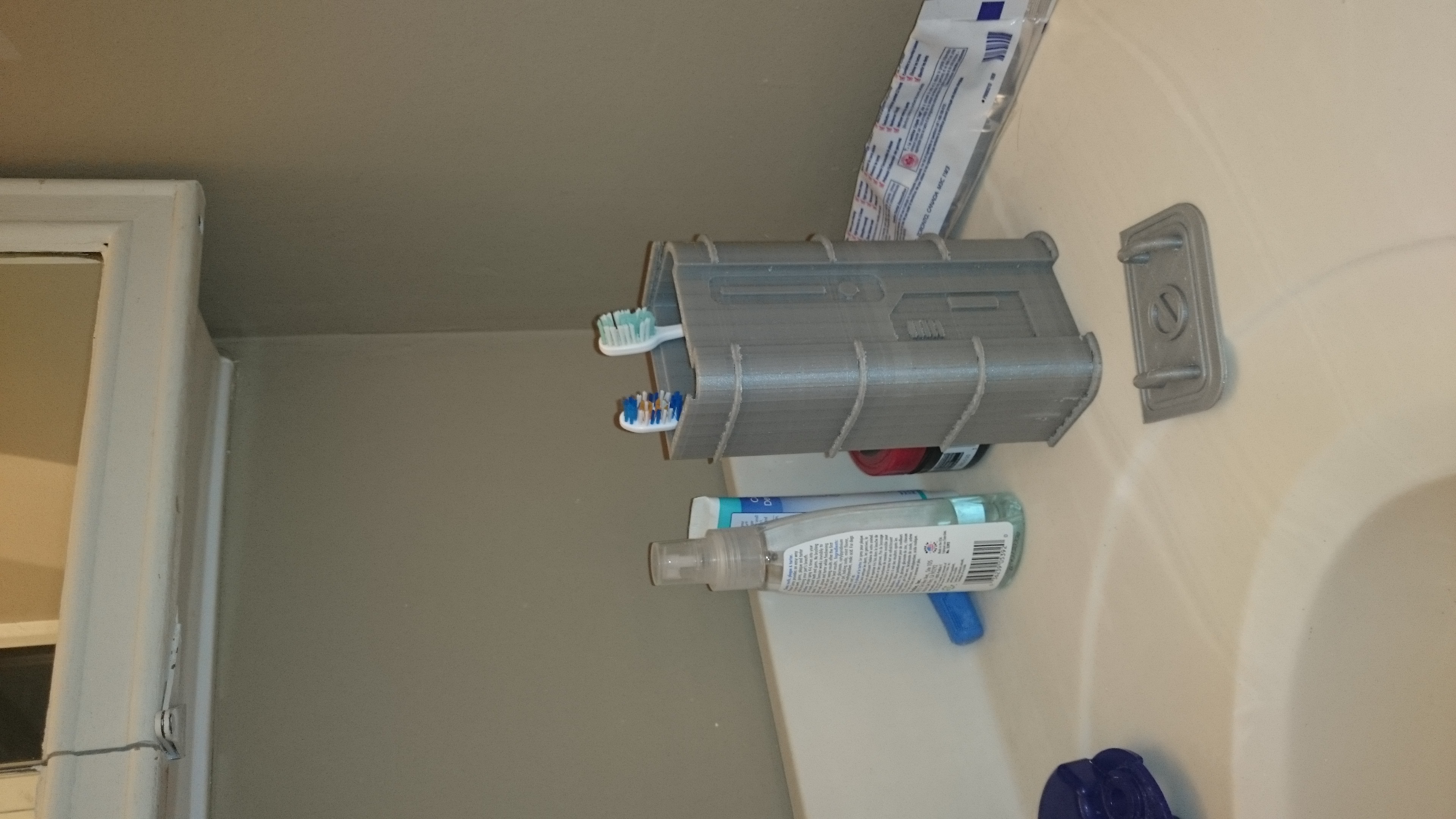 Sci-Fi Toothbrush Container