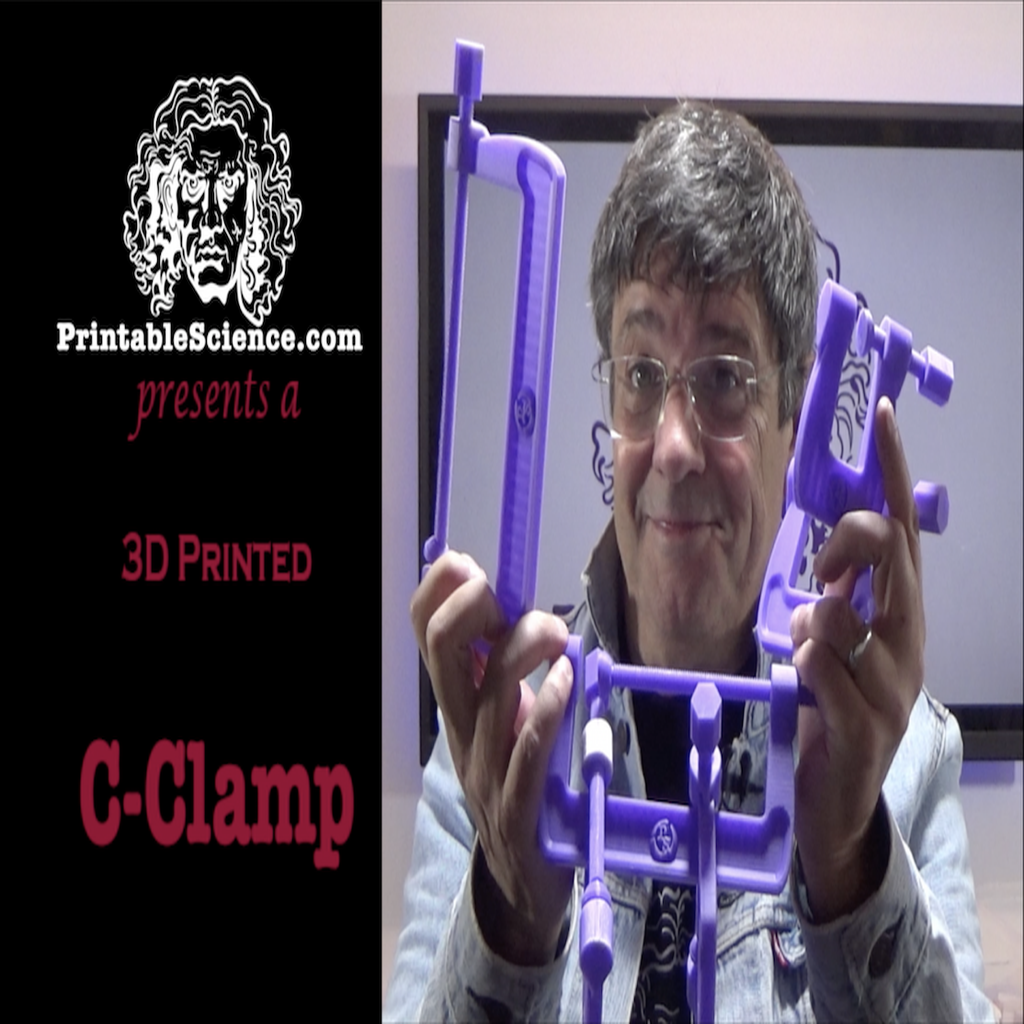3D Printed C Clamp (G-Clamp)