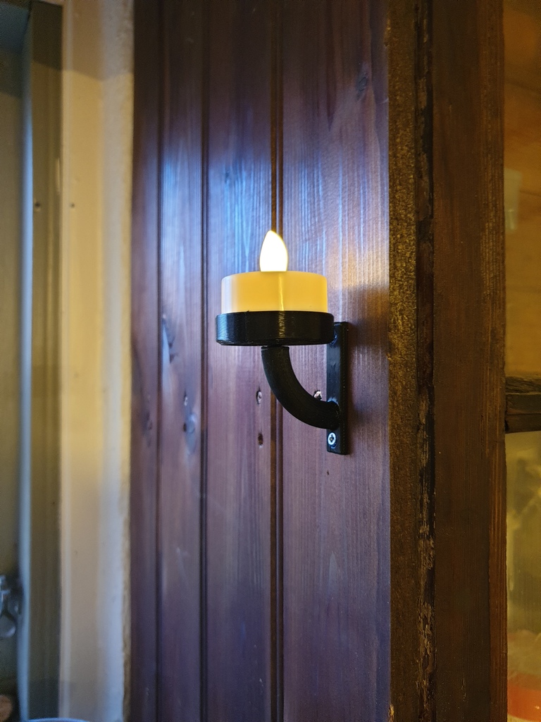 Electric Tealight Wall Holder